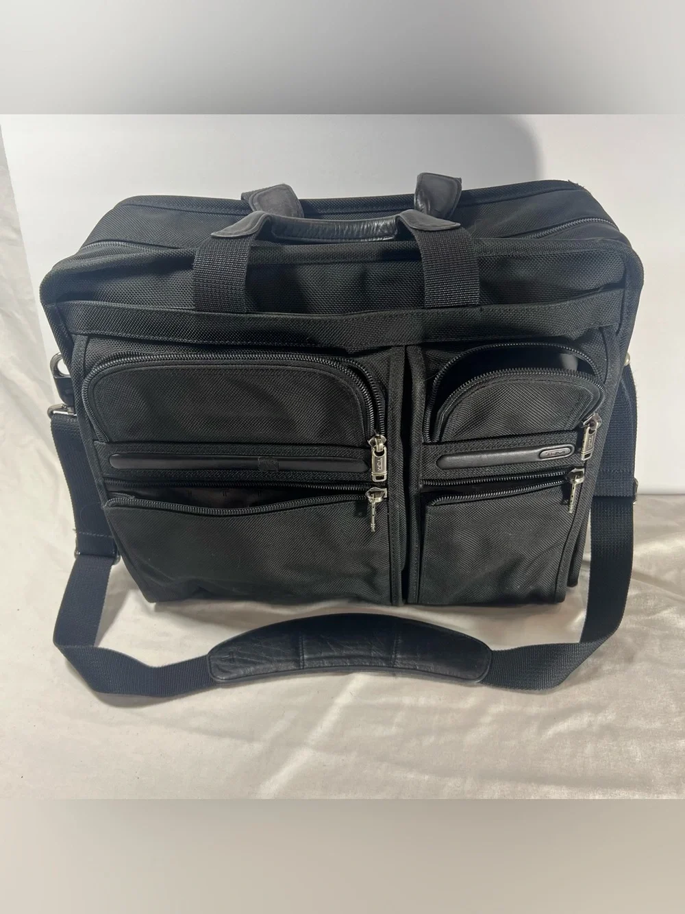 Tumi Alpha Expandable Organizer Laptop Briefcase (Style 26150D4)